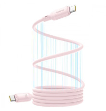 Кабель Baseus PicoGo Magnetic Liquid Silicone Type-C to Type-C 240W (1m) pink 2003000212617 6932172677473