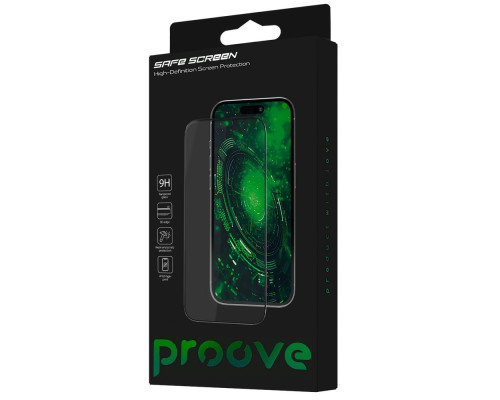 Захисне скло Proove Safe Screen Xiaomi Redmi Note 11 Pro(4G/5G)/Note 12Pro 4G/Note 14 4G Global/Note14 5G/Note10 Pro/PocoM7Pro(1pcs) black 2003000303483