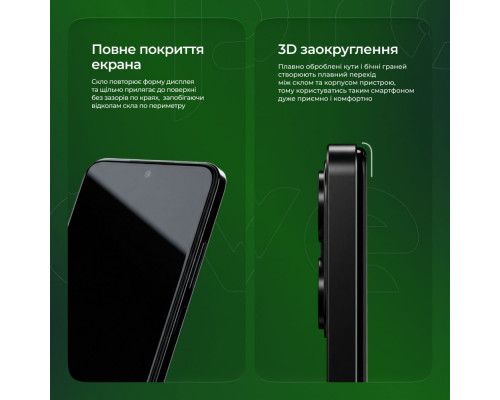 Захисне скло Proove Safe Screen Xiaomi Redmi Note 11 Pro(4G/5G)/Note 12Pro 4G/Note 14 4G Global/Note14 5G/Note10 Pro/PocoM7Pro(1pcs) black 2003000303483