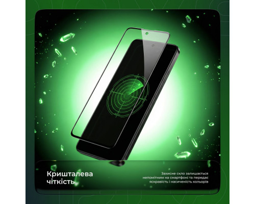 Захисне скло Proove Safe Screen Xiaomi Redmi Note 11 Pro(4G/5G)/Note 12Pro 4G/Note 14 4G Global/Note14 5G/Note10 Pro/PocoM7Pro(1pcs) black 2003000303483