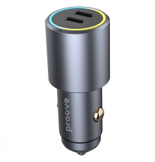 АЗП Proove Double Energy 50W (Type-C + Type-C) metal gray 2003000181173 6901112365602