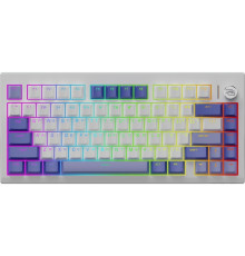 Бездротова клавіатура Proove Gaming Raster (Ukraine Layout) white/purple 2003000355925 6901116166663