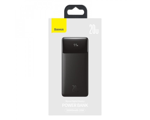 Портативна Батарея Baseus Bipow Overseas 20W 20000mAh black