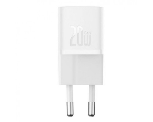 МЗП Baseus GaN5 Mini Fast Charger 20W (Type-C) white 2001001041755 6932172625320
