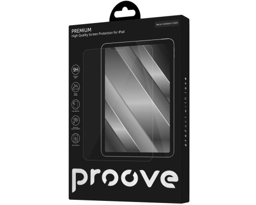 Захисне скло Proove Premium for iPad Air 13 (2024)/Air 13 (2025) transparent 2003000228694