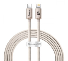 Кабель Baseus Crystal Shine Series Type-C to Lightning 20W (2m) pink 2001000808953 6932172614492