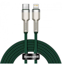 Кабель Baseus Cafule Metal Type-C to Lightning PD 20W (2m) green