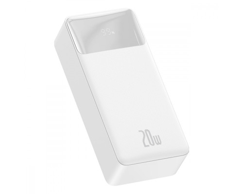 Портативна Батарея Baseus Bipow Overseas 20W 30000mAh* white