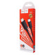Кабель Hoco X88 Magic silicone 20W Type-C to Lightning (1m) black