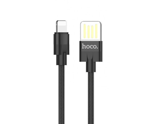 Кабель Hoco U55 Outstanding Lightning (1.2m) black