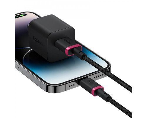 Кабель Baseus Dura Series Fast Charging Lightning 2.4A (2m) black/red 2003000288780 6932172669881