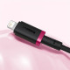 Кабель Baseus Dura Series Fast Charging Lightning 2.4A (2m) black/red 2003000288780 6932172669881