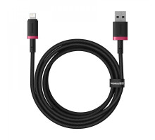 Кабель Baseus Dura Series Fast Charging Lightning 2.4A (2m) black/red 2003000288780 6932172669881