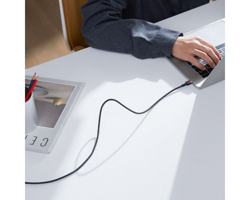 Кабель Baseus Cafule Charging Type-C to Type-C 100W 1м (2pcs) gray/red 2003000163865 6932172657451