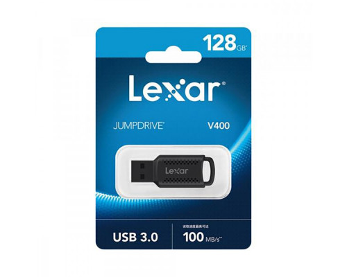 USB флеш-накопичувач LEXAR JumpDrive V400 (USB 3.0) 128GB