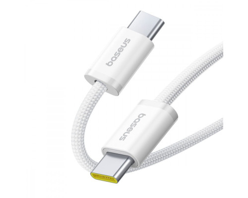 Кабель Baseus Dynamic 4 Fast Charging Type-C to Type-C 100W (1m) white/blue 2003000232189 6932172678555