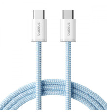 Кабель Baseus Dynamic 4 Fast Charging Type-C to Type-C 100W (1m) white/blue 2003000232189 6932172678555