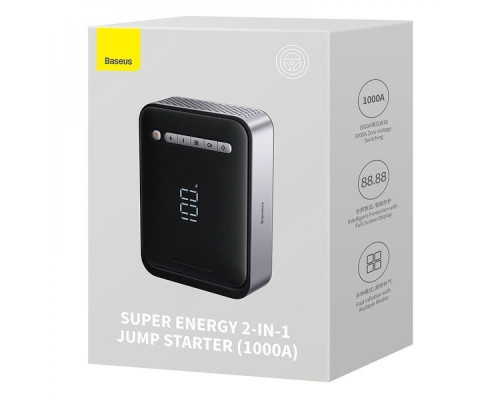 Пусковий Пристрій Baseus Super Energy 2-in-1 Car Jump Starter 8000 mAh black 2001000574773 6932172616915