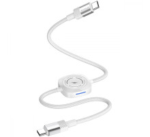 Кабель Proove Multi Charging Type-C to Type-C 60W white 2003000206432 6901115270675