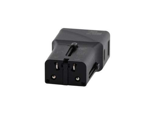 Travel Adapter Yesido MC17 Type-C 20W (UK/EU/US/AUS) black