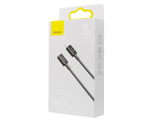 Кабель Baseus Superior Series Fast Charging Type-C to Lightning PD 20W (2m) red