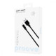 Кабель Proove Light Weft Micro USB 2.4A (1m) black