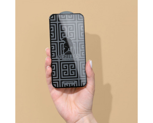 Захисне скло Proove Achilles iPhone 16 Pro Max black 2003000153668 6901139910281