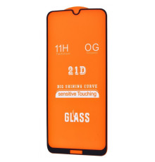 Захисне скло colour Full Glue Xiaomi Redmi Note 8/Note 8 2021 без упаковки black