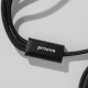 Кабель Proove Triple Connection 3 in 1 Type-C + Micro USB + Lightning (1,2m) black