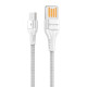 Кабель Proove Double Way Weft Micro USB 2.4A (1m) white