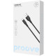 Кабель Proove GridLine USB to Type-C 3A (1m) black 2003000244007 6901111996753