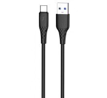 Кабель Proove GridLine USB to Type-C 3A (1m) black 2003000244007 6901111996753