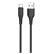 Кабель Proove GridLine USB to Type-C 3A (1m) black 2003000244007 6901111996753