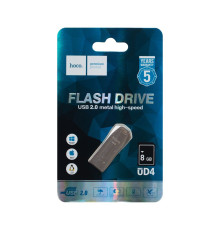 USB флеш-накопичувач Hoco UD4 USB 2.0 8GB Колір Сталевий