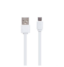 Кабель USB Cable Micro 0,2m Колір Білий 2000000394015