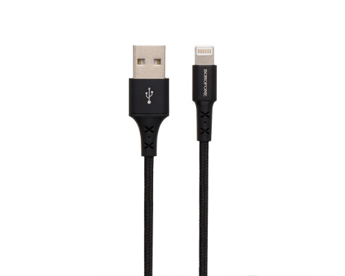 Кабель USB Borofone BX20 Lightning Колір Чорний