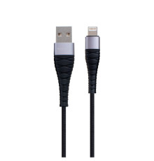 Кабель USB Borofone BX32 Munificent Lightning 1m Колір Чорний 6931474710413