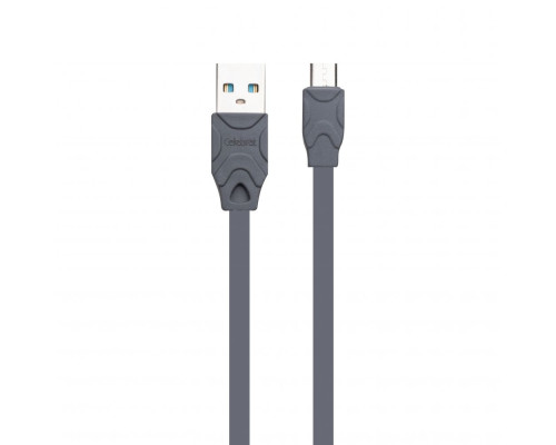 Кабель USB Celebrat CB-02m Micro Колір Бiлий