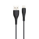 Кабель USB Borofone BX37 Wieldy Lightning Колір Бiлий