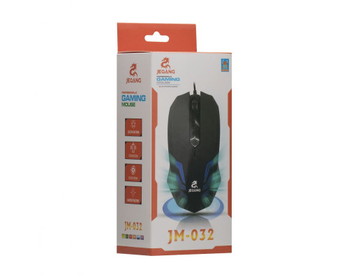 USB Миша JEQANG JM-032 Колір Чорний