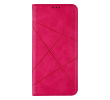 Чохол-книжка Business Leather для Samsung Galaxy A02s (A025) Колір Crimson 2020000215745