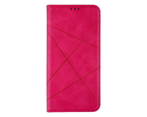 Чохол-книжка Business Leather для Samsung Galaxy A02s (A025) Колір Crimson 2020000215745