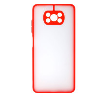 Чохол Totu Copy Gingle Series with Frame для Xiaomi Poco X3 Колір Red 2020000230663