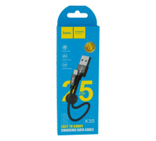 Кабель USB Hoco X35 Premium Charging Micro 0.25m Колір Чорний