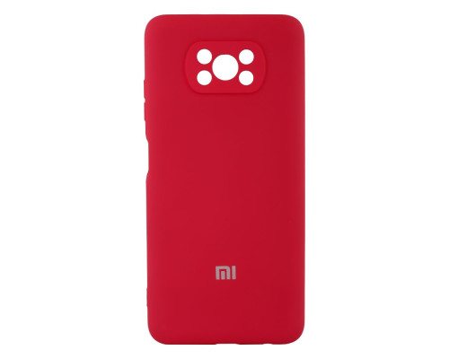 Чохол Full Case with frame для Xiaomi Poco X3 / X3 Pro Колір 37, Rose red