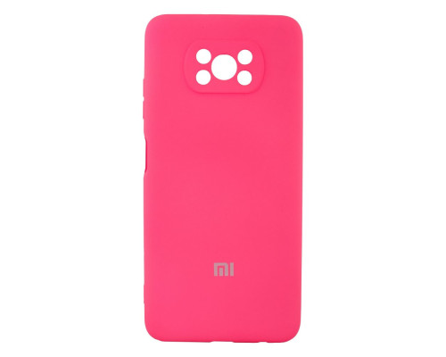 Чохол Full Case with frame для Xiaomi Poco X3 / X3 Pro Колір 37, Rose red