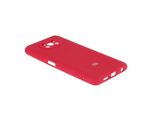 Чохол Full Case with frame для Xiaomi Poco X3 / X3 Pro Колір 37, Rose red