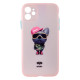 Чохол TPU Ultra-thin Matt with Frame для iPhone 12 Колір 05, Pink