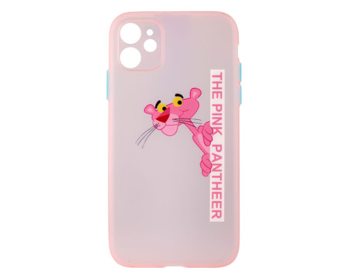 Чохол TPU Ultra-thin Matt with Frame для iPhone 12 Колір 05, Pink