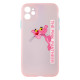 Чохол TPU Ultra-thin Matt with Frame для iPhone 12 Колір 05, Pink